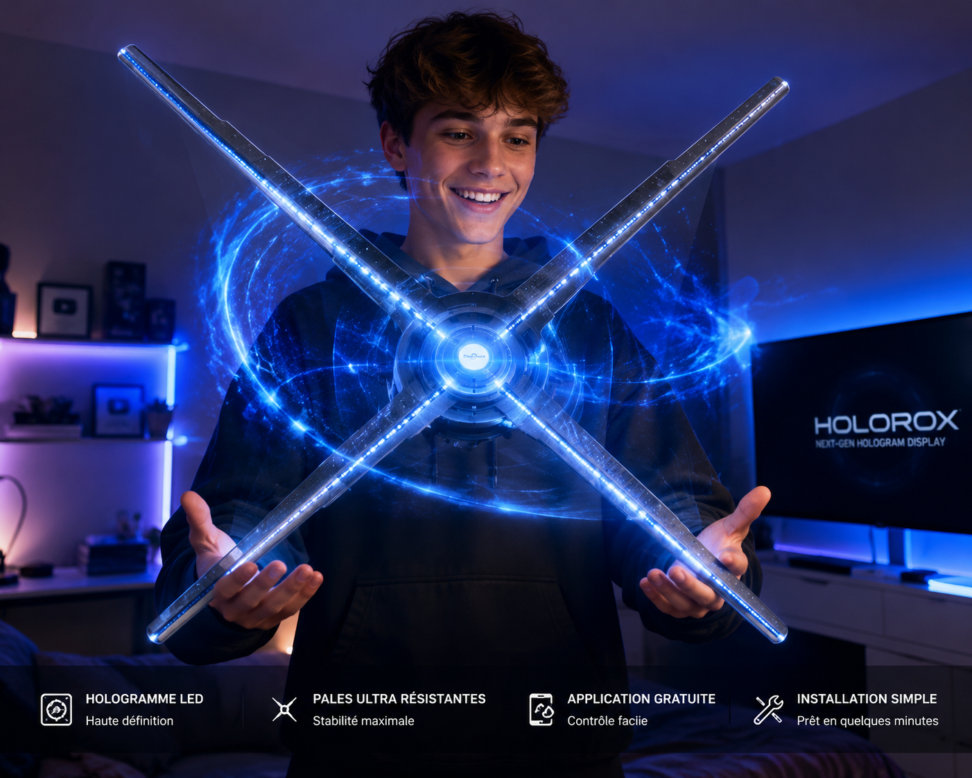 HOLOROX™ G65 – Le monde virtuel devient réel